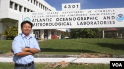 Dr. Natchanon Amornthammarong, A Thai scientist at NOAA, Miami, Florida.