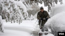 Las corrientes frías generaron tormentas de nieve y extendieron la temporada de tornados.