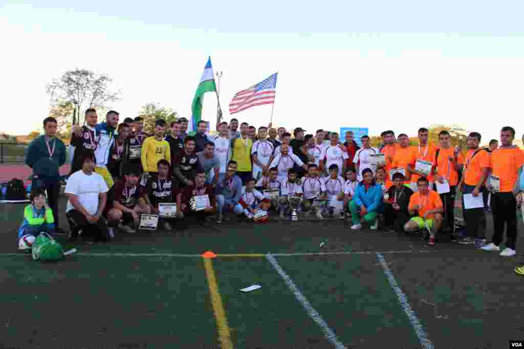 Nyu-York shahrida "Mustaqillik kubogi" futbol turniri