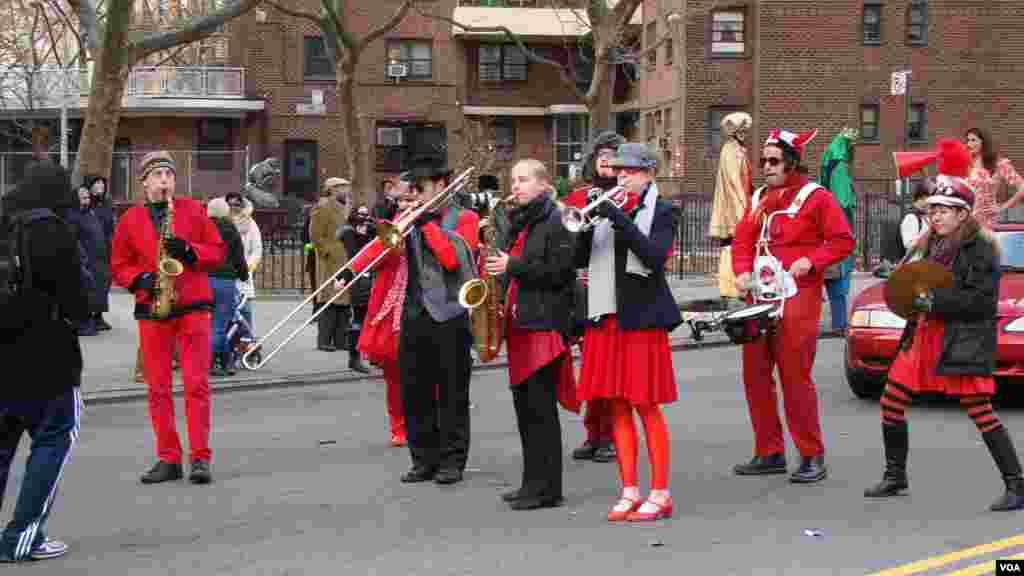 哈林區居民所組織的樂隊