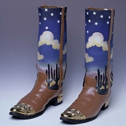 William Wilhelmi made "Cowboy Boots" in 1980.