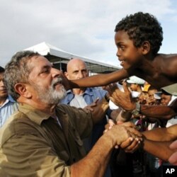 Former Brazilian president Luiz Inacio Lula da Silva made reducing hunger one of his government's highest priorities.