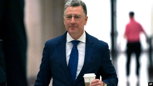 Cựu đặc sứ Mỹ chuyên trách đàm phán về Ukraine đến Quốc hội hôm 3/10/2019