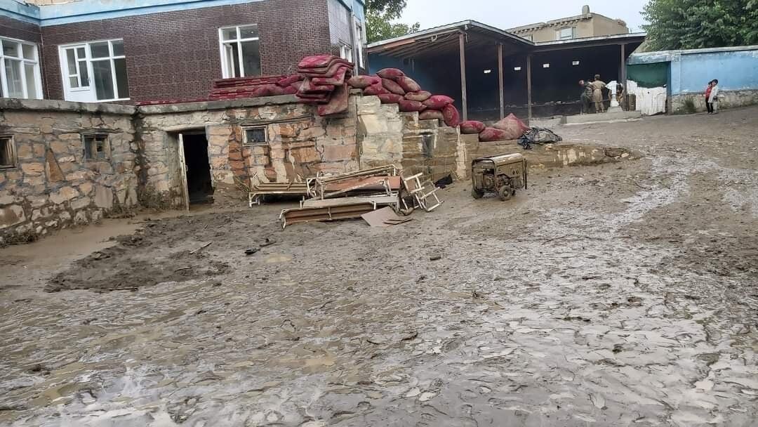 Banjir di provinsi Parwan, Afghanistan, 26 Agustus 2020.