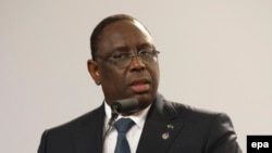 Le président du Sénégal Macky Sall, 12 novembre 2015