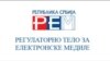 Logo Regulatornog tela za elektronske medije (REM)