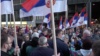 Protest koji se održava u Beogradu 13. aprila treba da okupi veći broj ljudi koji dolaze i iz unutrašnjosti Srbije, Foto: VOA
