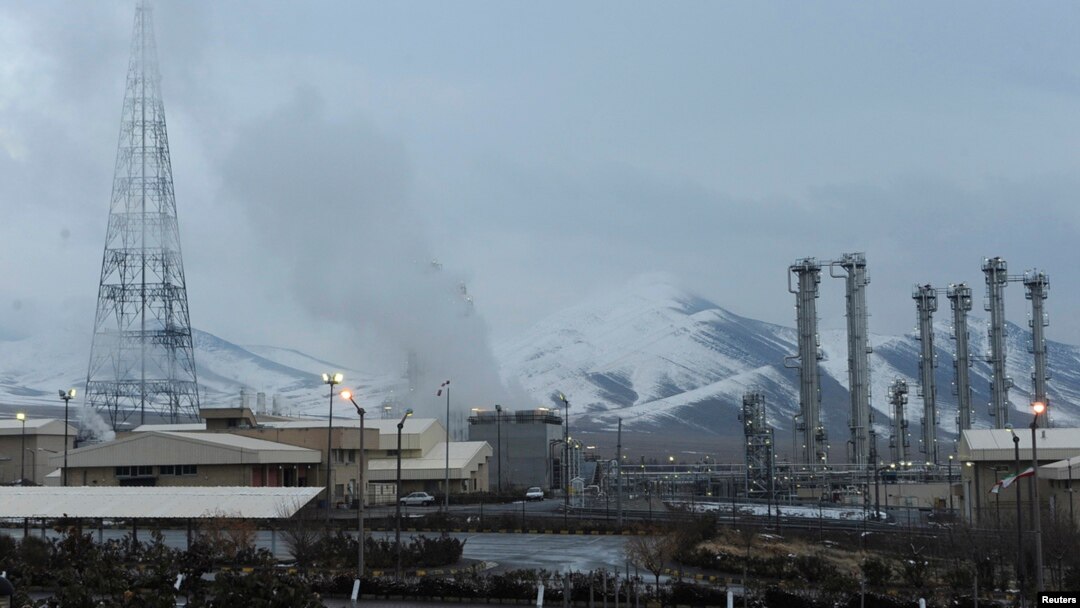 FILE - A general view of the Arak heavy-water project, 190 kilometers southwest of Tehran, Iran.