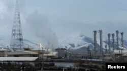 FILE - A general view of the Arak heavy-water project, 190 kilometers southwest of Tehran, Iran.