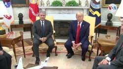 Duque pide fondos a Trump para la crisis de migrantes venezolanos