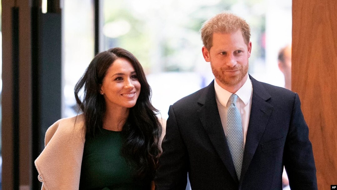 Pangeran Harry dan Meghan di London, 15 Oktober 2019. 