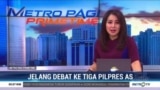 Laporan Langsung VOA untuk Metro TV : Jelang Debat Capres Terakhir Pilpres AS