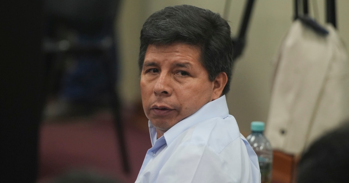 Expresidente peruano anuncia huelga de hambre en protesta por juicio en su contra por rebelión