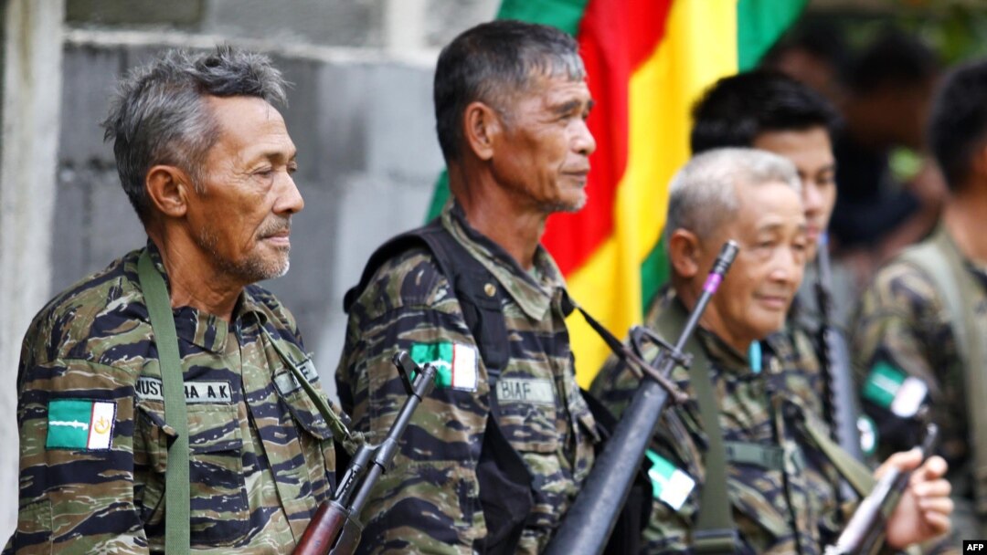 Para anggota Moro Islamic Liberation Front (MILF) di Mindanao, Filipina. (Foto: Dok)