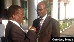 VaEmmerson Mnangagwa naVaJonathan Moyo