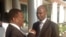 New Justicve Minister Emmerson Mnangagwa and Information Minister Jonathan Moyo