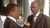 Vice President Emmerson Mnangagwa and Information Minister Jonathan Moyo.