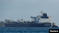 Russian oil tanker enters anchorage of Cuba's Matanzas port