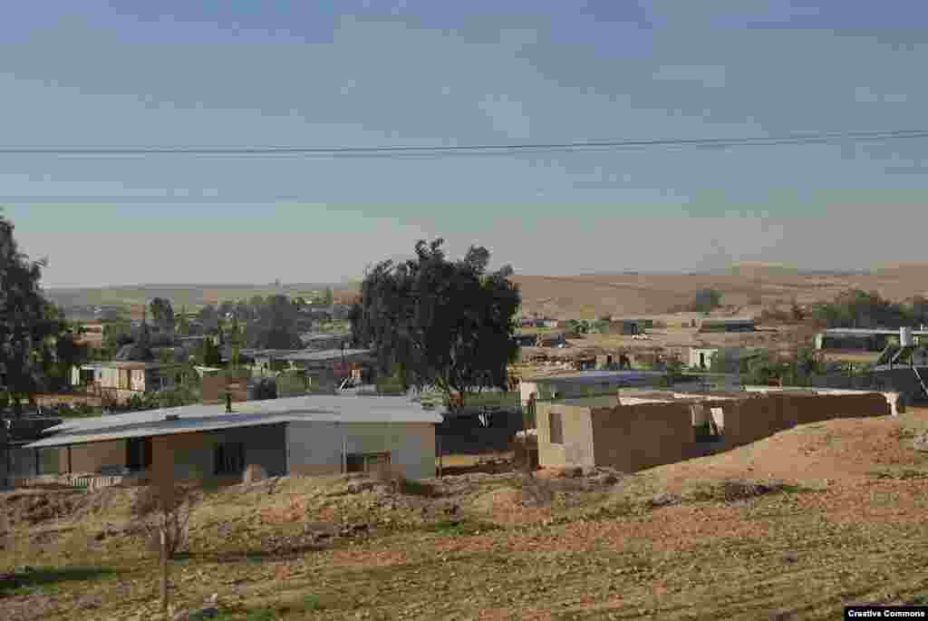Unrecognized Bedouin Settlement in Israel's Negev Desert