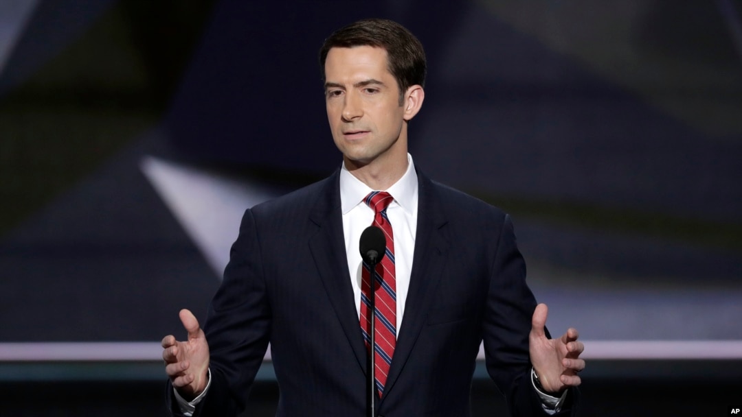 Thượng nghĩ sĩ Tom Cotton.