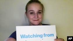 In this Aug. 18, 2020, image provided by Genevieve Williams, Williams poses for a selfie in Neosho, Mo. (Genevieve Williams via AP)