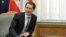 The Minister of Foreign Affairs of Austria Sebastian Kurz visiting with Serbian Prime Minister Aleksandar Vucic in Belgrade