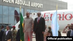 Madaxweyne Maxamed Cabdullahi Farmajo iyo Ra'isulwasaare Abiy Ahmed