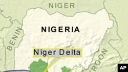 Taswirar yankin Niger-Delta a kudancin Najeriya