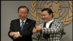 Ban Ki Moon və Psy