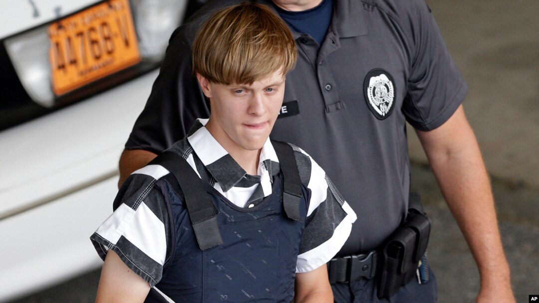 Racial hatred drove white supremacist Dylann Roof, seen in this June 2015 photo, to kill nine people at a black church in Charleston, South Carolina last year.