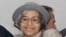 FILE - This Oct. 28, 1986, photo shows Rosa Parks at Ellis Island in New York. 