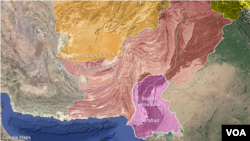 Sindh province, Pakistan, and the Afghan-Pakistan border