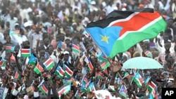 FILE: Representative illustration of the flag of South Sudan, taken 7.9.2011