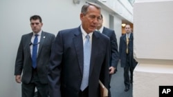 El presidente de la Cámara de Representantes, John Boehner, somete este jueves a votación un proyecto de ley que rechaza la orden ejecutiva de Obama sobre inmigración.