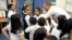 El presidente Obama compartió con los alumnos de kindergarten y resaltó la importancia de la educación de calidad desde edad temprana.