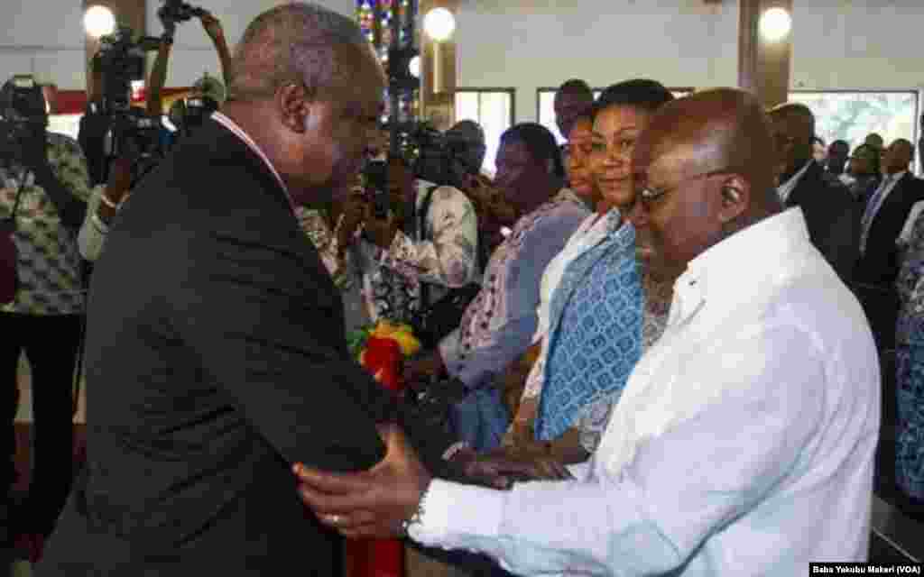 GHANA: Nana Akufo Addo dan hamayya da John Dramani Mahama shugaban kasa