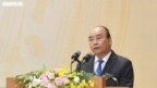 Thủ tướng Chính phủ Nguyễn Xuân Phúc phát biểu khai mạc Hội nghị Chính phủ với địa phương 2018, Hà Nội, ngày 28 tháng 12, 2018. (Hình: Chính phủ Việt Nam)