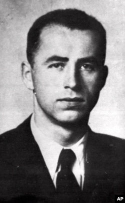 Alois Brunner, a top aide to Adolf Eichmann, is shown in an undated handout photo supplied by Nazi-hunter Serge Klarsfeld