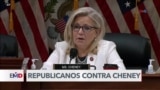 Republicanos van contra Liz Cheney por investigar asalto al Capitolio de EEUU