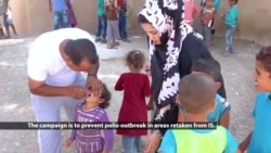 Thousands of Children Vaccinated in Syria's Raqqa Amid Polio Outbreak