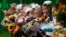 First graders attend a ceremony marking the start of the new school year, as schools reopen after the summer break and the lockdown due to the outbreak of the coronavirus disease (COVID-19), in Moscow, Russia September 1, 2020.