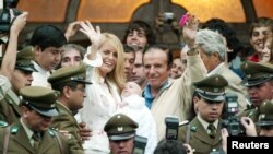 Máximo Menem es el hijo menor del expresidente de Argentina, Carlos Menem con la ex Miss Universo Cecilia Bolocco.