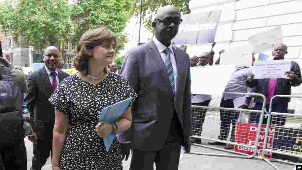 Britain Rwanda Arrest