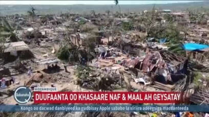 Dufuaan 45 qof ku dushay Mozambique 