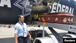 Los cuerpos de los fallecidos son repatriados a su natal Honduras.