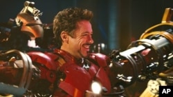 Robert Downey, Jr. is back as billionaire industrialist Tony Stark, aka Iron Man, in “Iron Man 2.”
© 2010 MVLFFLLC. TM & © 2010 Marvel. All Rights Reserved.