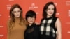 So Yong Kim, center, director of "Lovesong," poses with cast members Riley Keough, left, and Jena Malone at the premiere of the film at the 2016 Sundance Film Festival in Park City, Utah, Jan. 25, 2016.