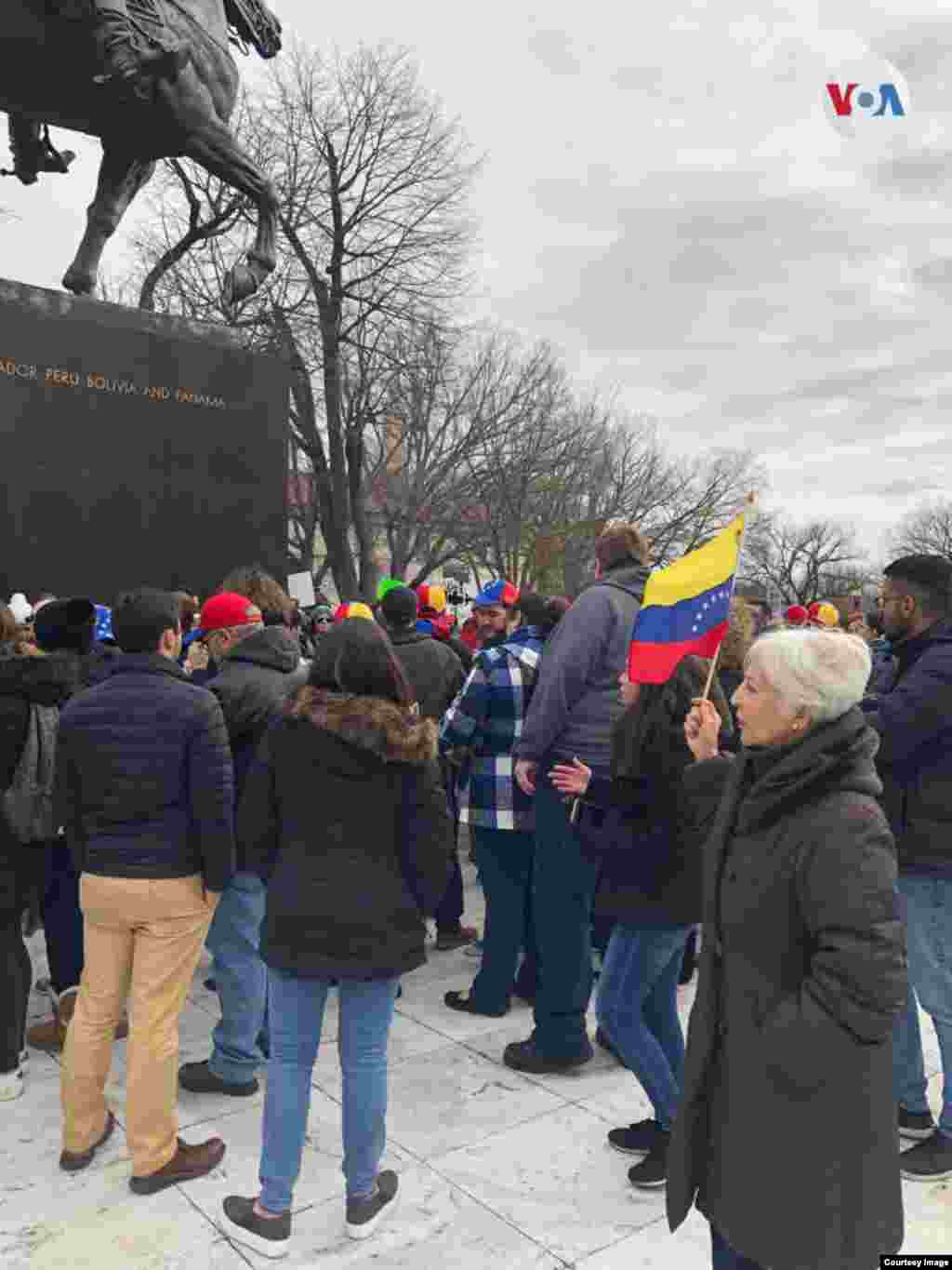 Manifestaciones se llevaron a cabo en la capital de EE.UU., el miércoles.&nbsp;