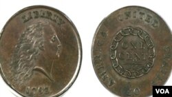 El centavo fue vendido en una subasta numismática en Florida.