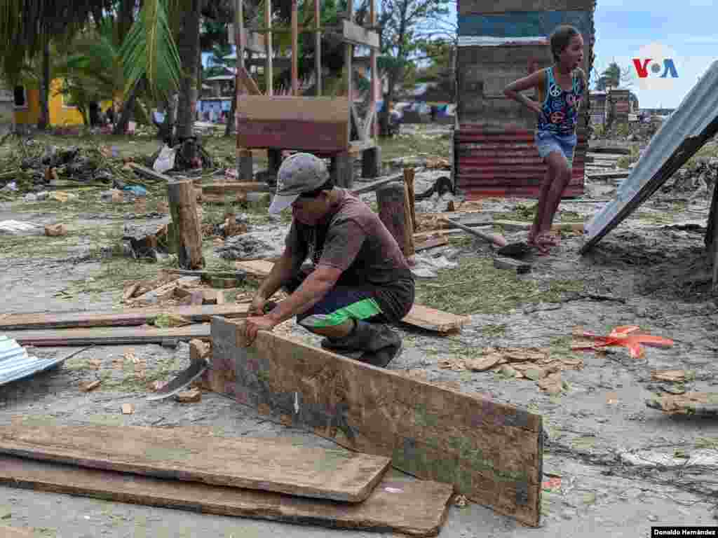 Eta es el segundo hurac&#225;n que ha impactado Nicaragua en los &#250;ltimos 13 a&#241;os. En 2007, el hurac&#225;n F&#233;lix dej&#243; al menos 100 muertos en sus tres d&#237;as por el Caribe. Foto: Donaldo Hern&#225;ndez/VOA.